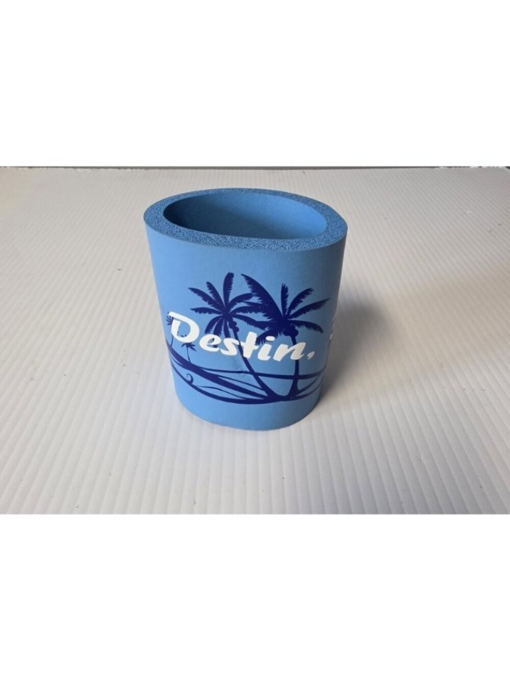 Destin FL Beach Koozie Beer Soda Can Bottle Insulator Holder Cozy Tailgating